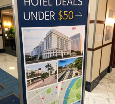 best cheap hotel deals under 50 near me