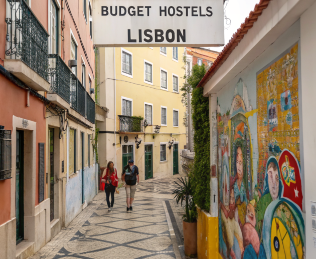 budget hostels in Lisbon